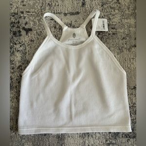NWT! FP Movement by Free People Happiness Runs crop tank, white, M/L